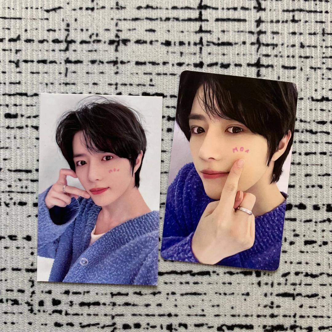 TXT FANLIVE 3/8日本盤 トレカ 2枚 MOAZONE ボムギュ