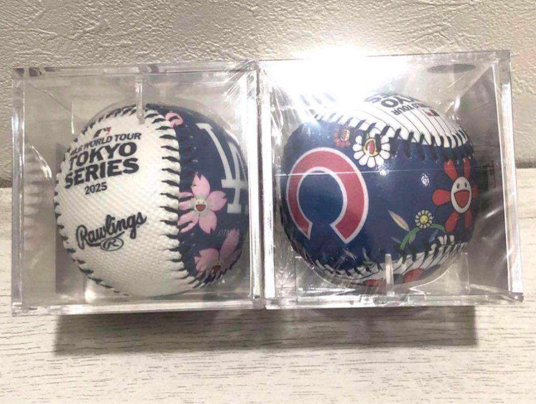 村上隆 MLB東京シリーズ カブス レプリカボール記念球新品未開封