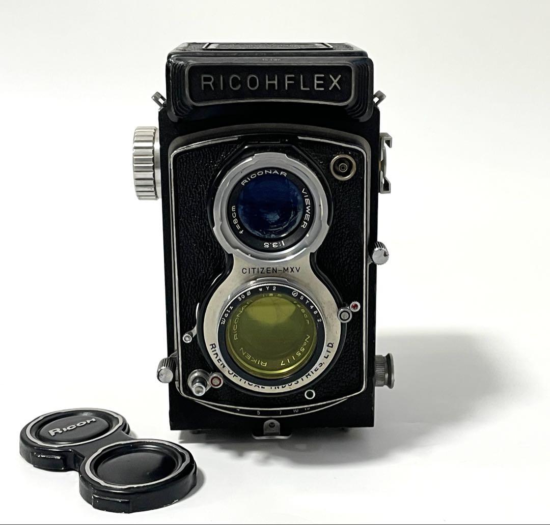 RICOHFLEX リコーフレックス CITIZEN-MXV 二眼レフ Ricohflex リコーフレックス CITIZEN MXV 二眼レフカメラ