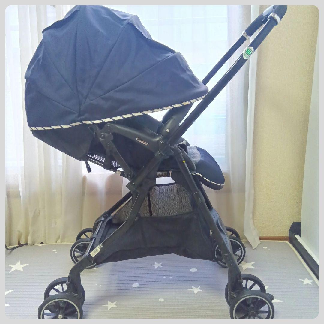 コンビベビーカー　スゴカルα 4キャス Light エッグショックHS⭐︎⭐︎