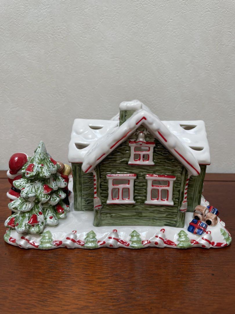 ビレロイ＆ボッホVilleroy&Boch クリスマス キャンドルホルダー