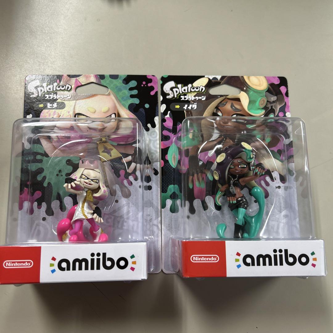 新品未開封　amiibo ヒメ イイダ  スプラトゥーン