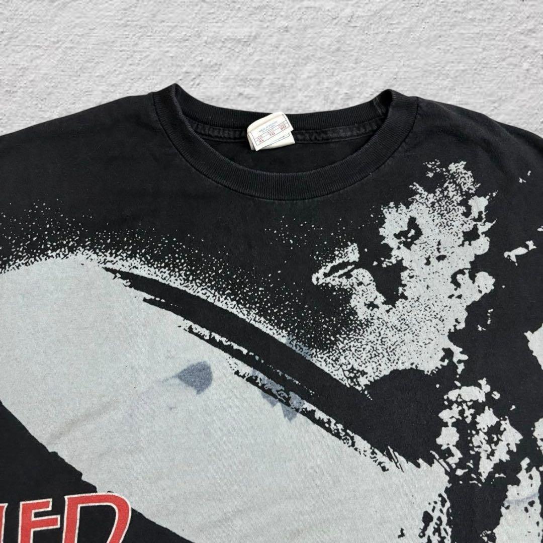 レッドツェッペリンバンドTシャツ60sコピーライトブラックvintage古着XL