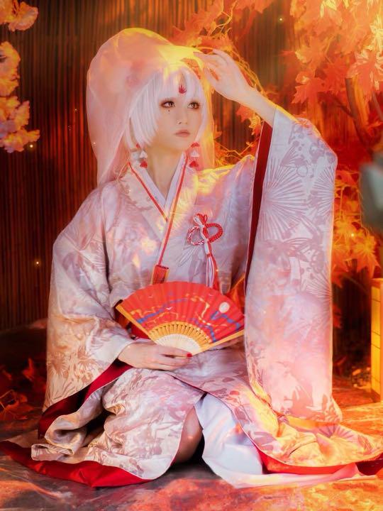 陰陽師本格幻想 不知火 白無垢 花嫁コスプレ