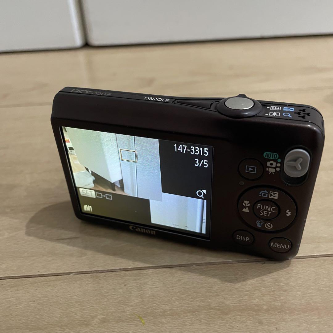 【動作確認済】canon ixy200f カメラ ブラウン CANON IXY200F キャノン イクシー 茶色 ブラウン