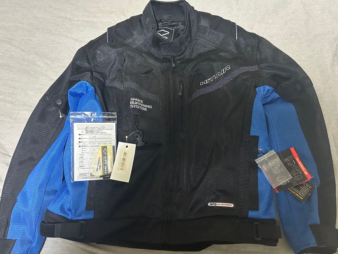 hit-air(無限電光) エアーバッグジャケット 新品未使用 ライダースーツ hit-air(無限電光) エアーバッグジャケット 新品未使用 ライダースーツ