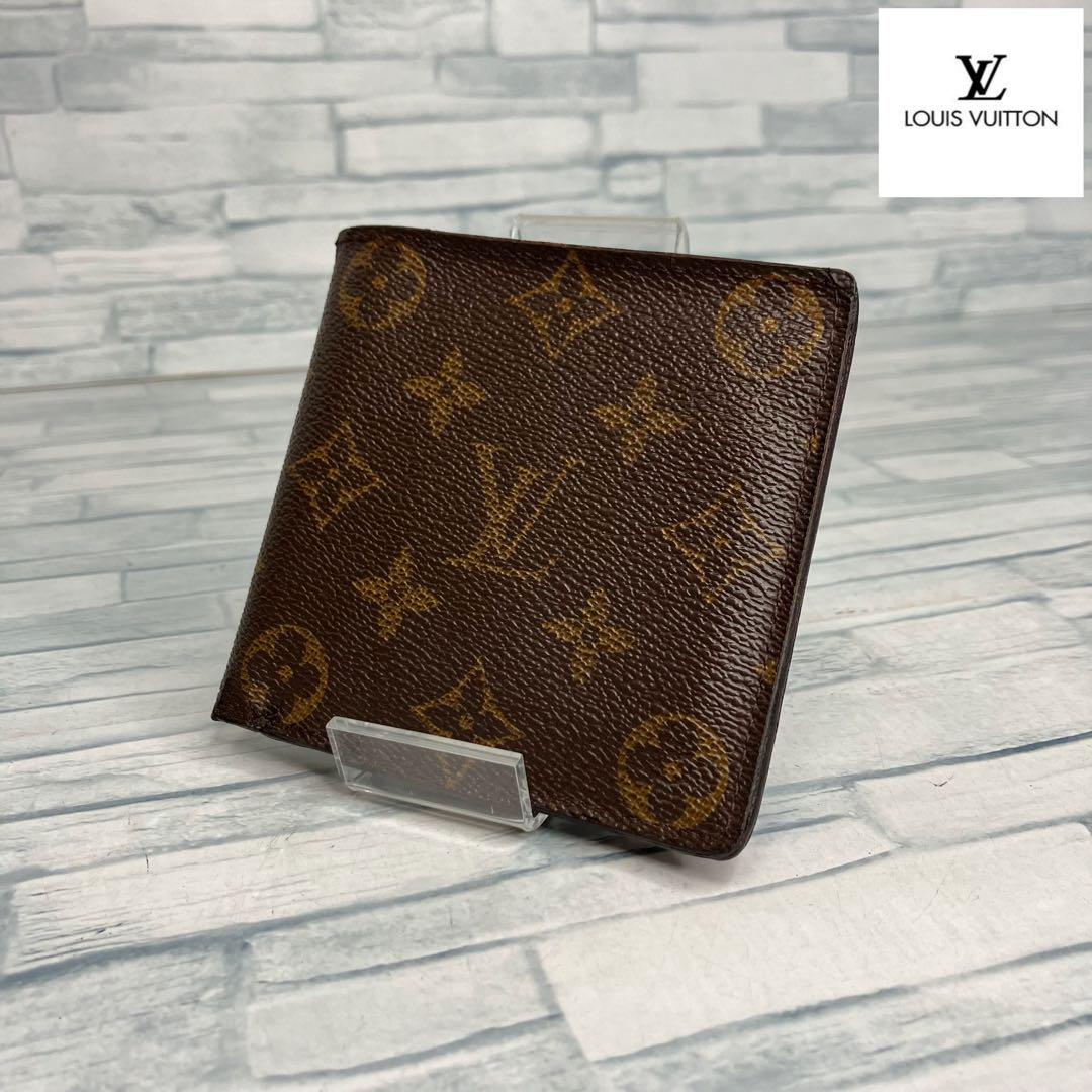 LOUIS VUITTON ルイヴィトン 二つ折り財布 モノグラム 美中古 美品 60 LOUIS VUITTON ルイヴィトン モノグラム 二つ折り財布