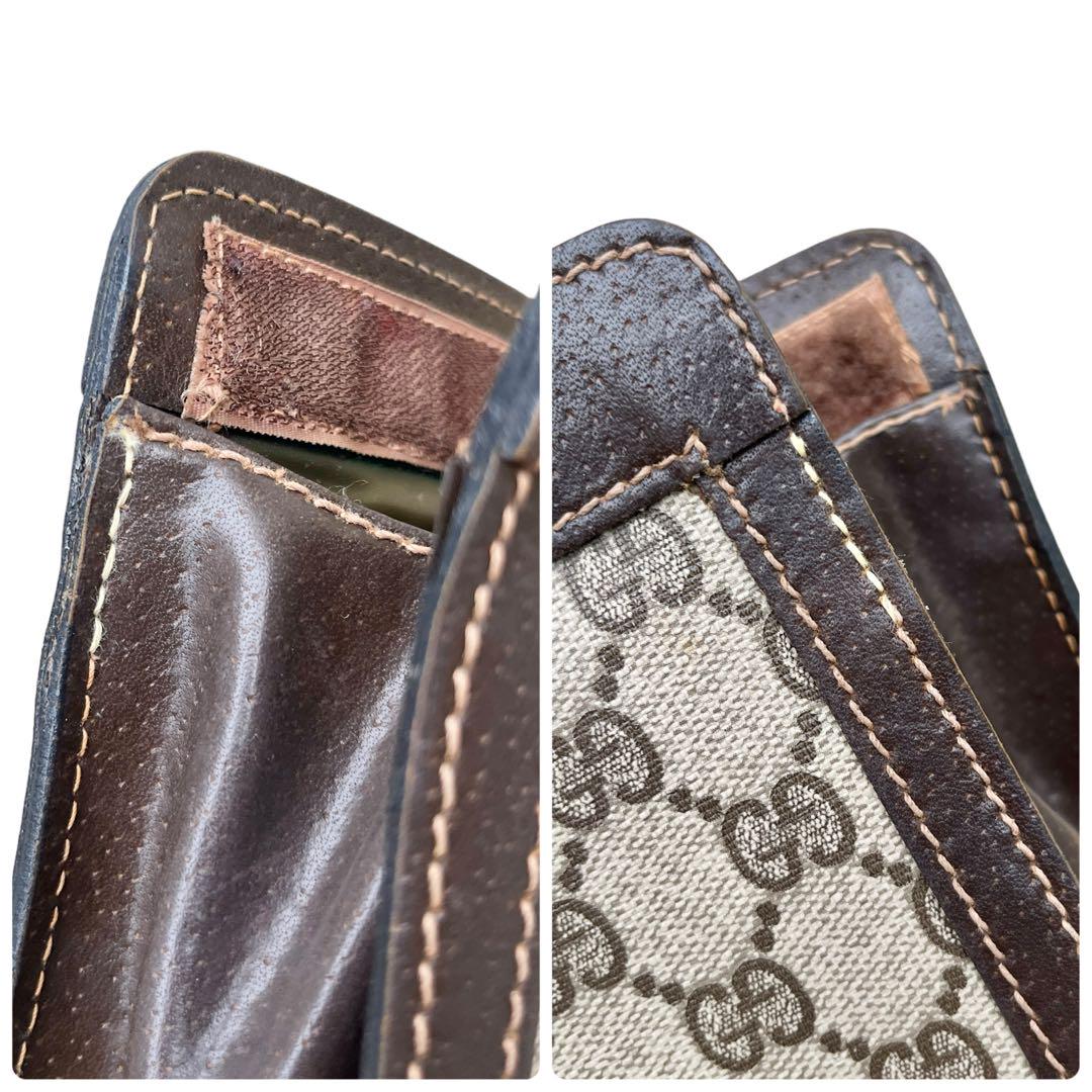 GUCCI クラッチバッグ セカンドバッグ シェリーライン GG レザー PVC