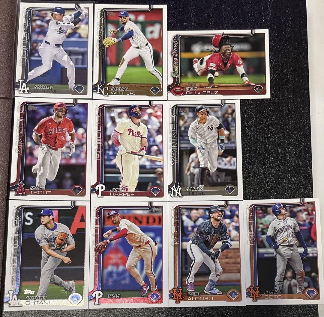 【絶品】 他 大谷翔平 スター選手 メルカリ - 2025 ベースカードセットTopps 記念グッズ