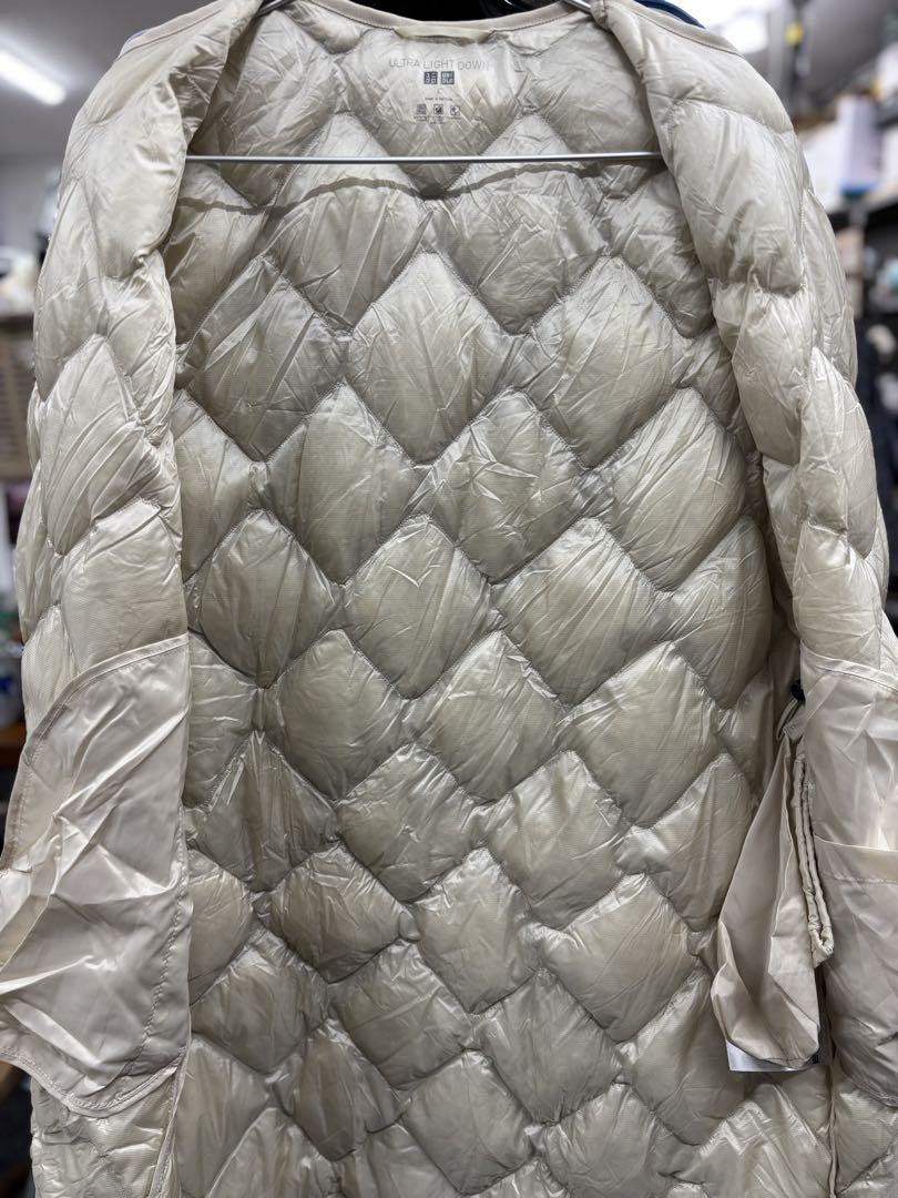 ユニクロ　ウルトラライトダウンロングベスト(L)&WARM PADDED(M)