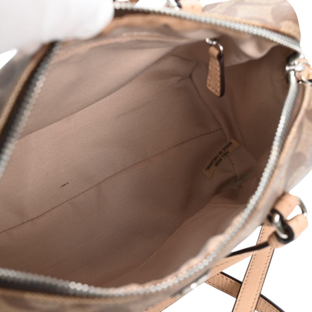 【美品】コーチ　レザー　ショルダーバッグ　ボストン 2way レザー　トート