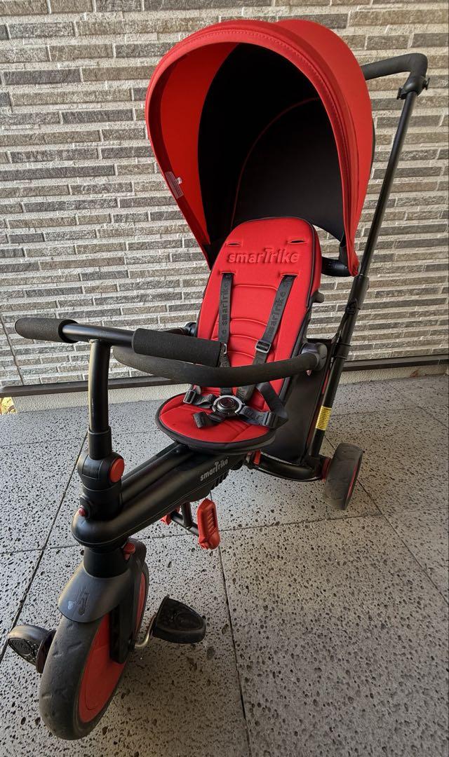 smarTrike 赤 ベビーカー