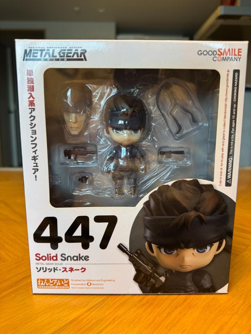 ねんどろいど 447 メタルギアソリッド ソリッド・スネーク ねんどろいど ソリッド・スネーク