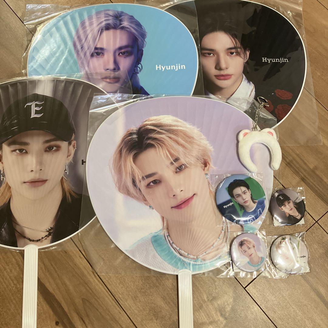 Straykids スキズ ヒョンジン ジニレット　うちわ
