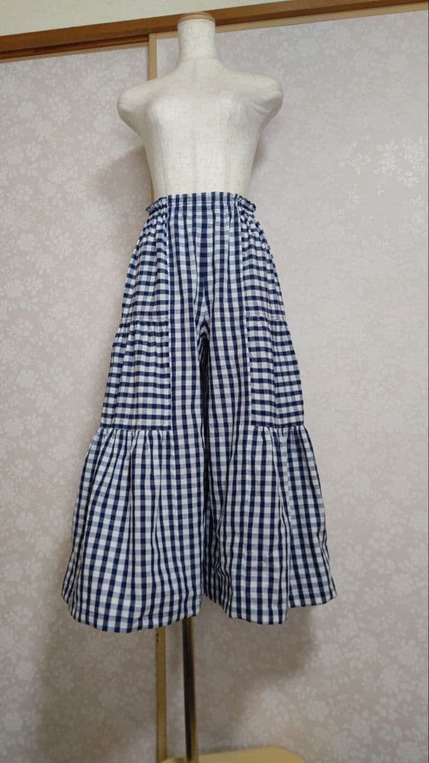 浴衣リメイク 反物からガウチョパンツ           試作価格