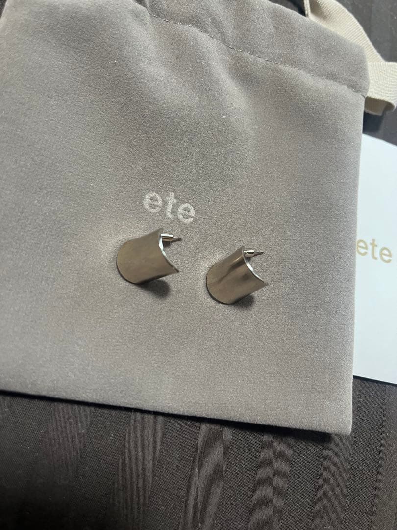 ete bijoux エテビジュー リグロウ ウィンドパターン ピアス M