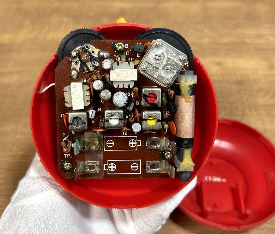 ポンパラジオ 動作品 ジャンク 日立 販促品 昭和レトロ 当時物 ポンパくん