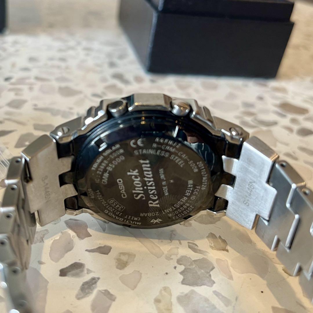 カシオGショックフルメタルGMW-B5000D-1JF コマ付き
