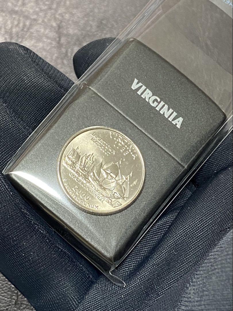 zippo STATE QUARTERS VIRGINIA 2000年製