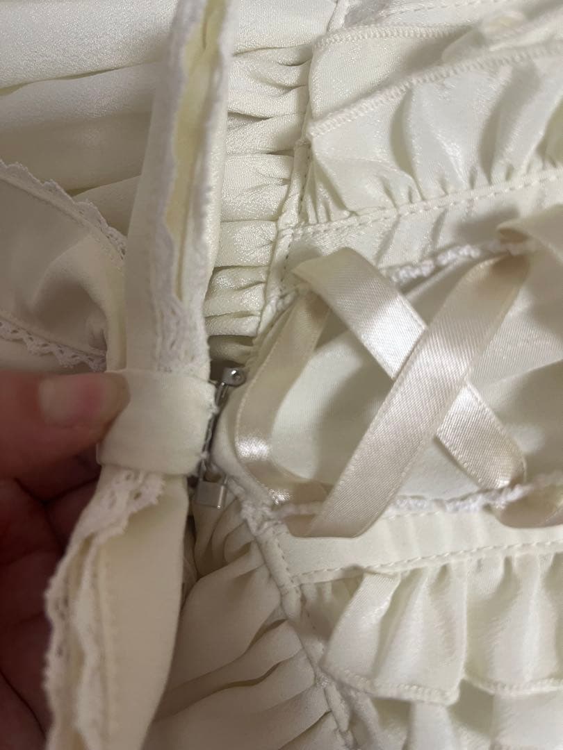 metamorphoseレースアップロングティアードJSK