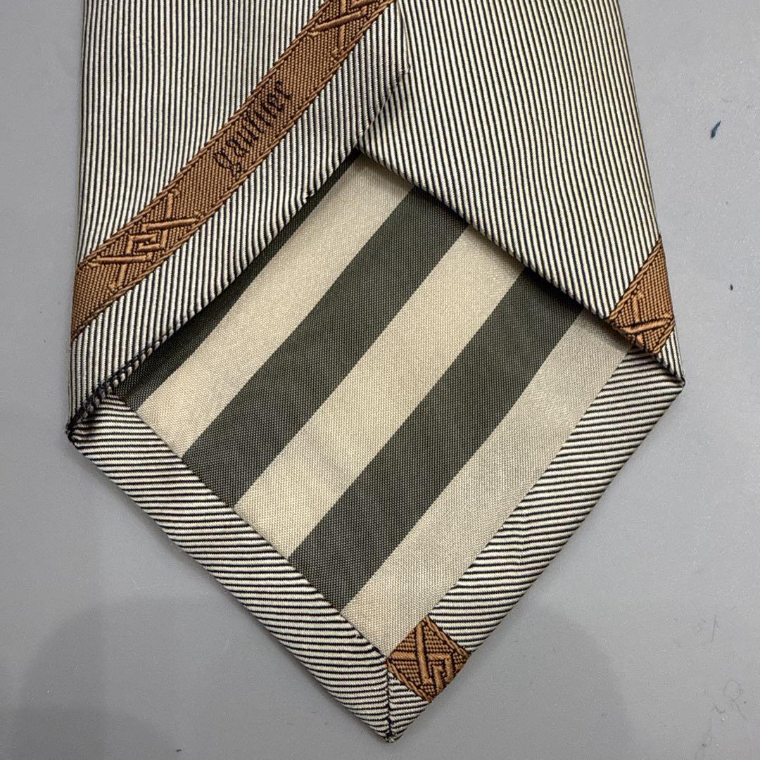 Jean Paul Gaultier シルクネクタイ　グレージュ