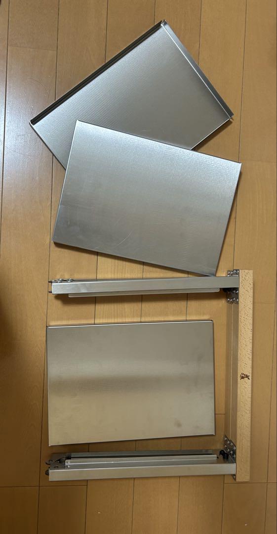 KitchenCamp（キッチンキャンプ） ステンレステーブル ロースタイル