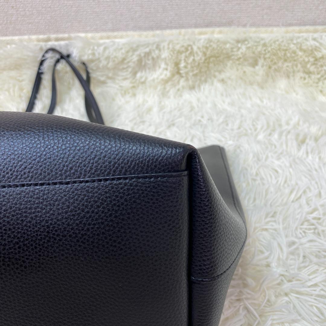 coach コーチ　ブラック　トートバッグ　レザー　ブラック　ビジネス　オフィス