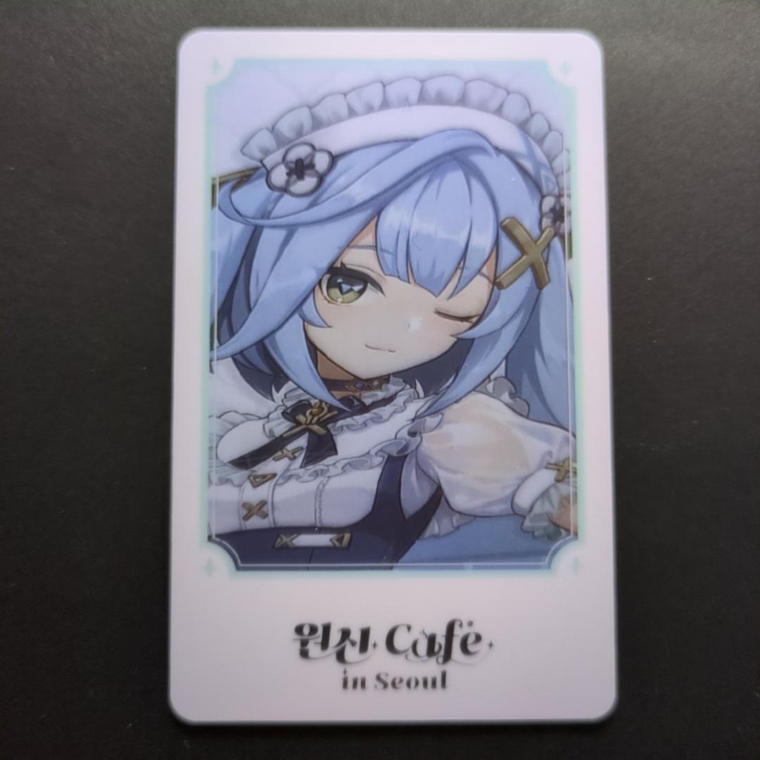 原神 韓国 ソウルカフェ ランダムフォトカード 原神 カフェ in ソウル 韓国限定ランダムフォトカード トレカ