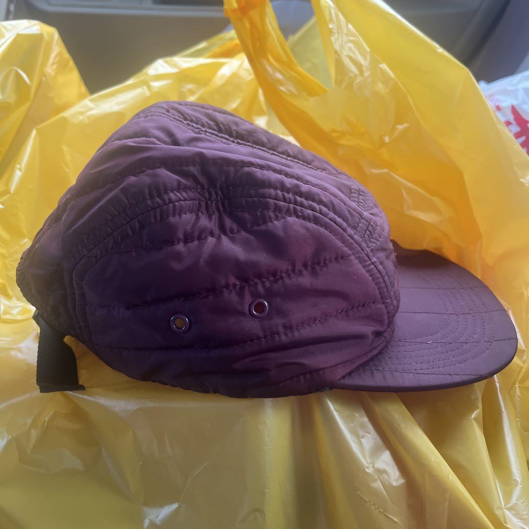 Supreme 17SS Reflective Camp Cap レッド