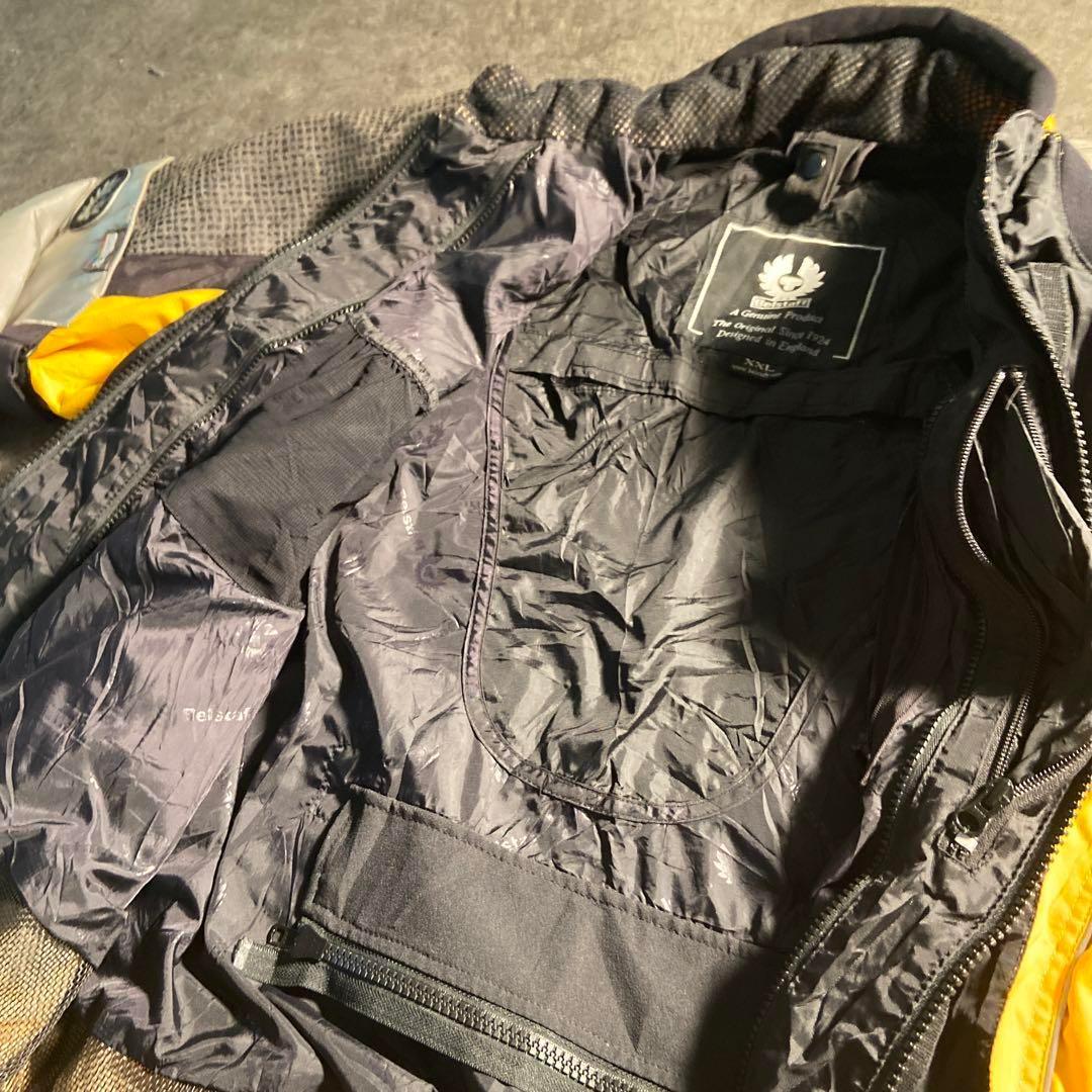【Belstaff】レーシングジャケット テック系 ギミック古着usedAS75