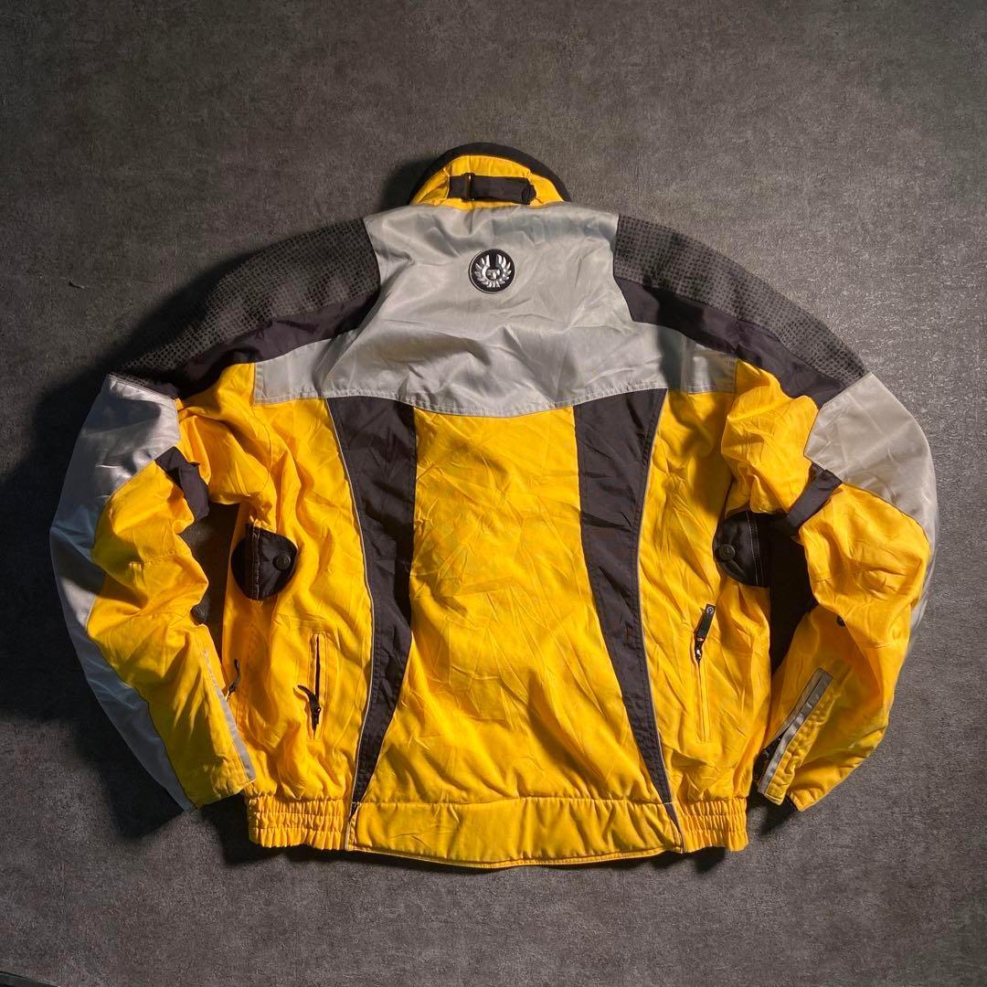 【Belstaff】レーシングジャケット テック系 ギミック古着usedAS75