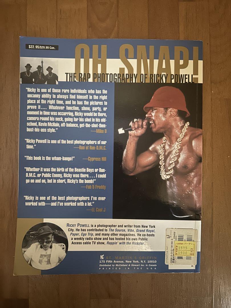 洋書 OH SNAP! RAP HIP HOP RICKY POWELL