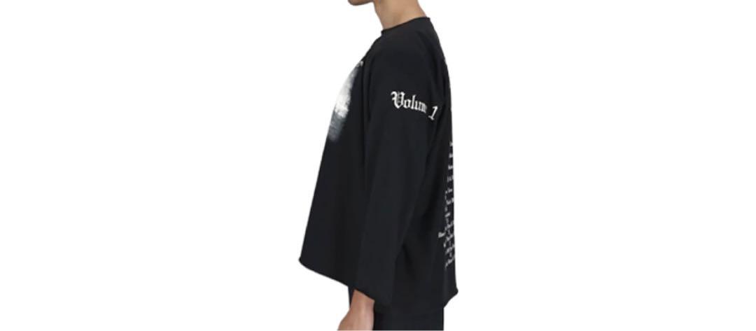 【海外限定】YZY　VULTURES BLACK LONG T