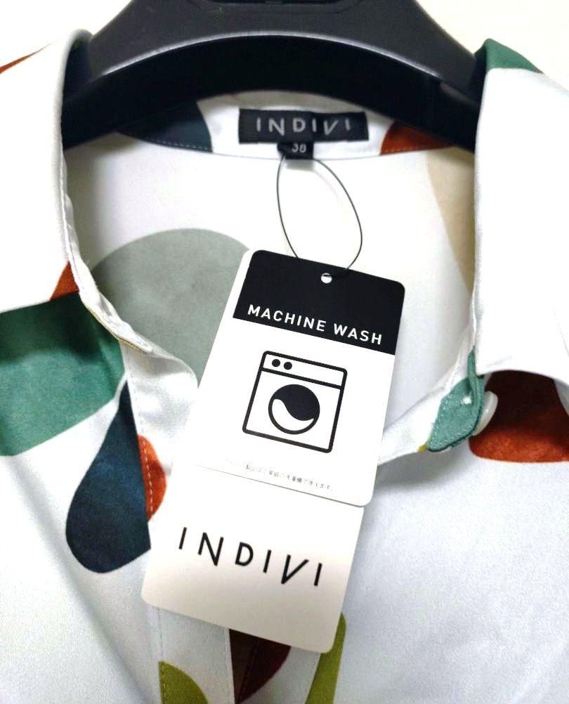 新品!INDIVI インディヴィ 総柄 ロングワンピース 2.6万 38 新品!INDIVI インディヴィ 総柄 ロングワンピース 2.6万 38