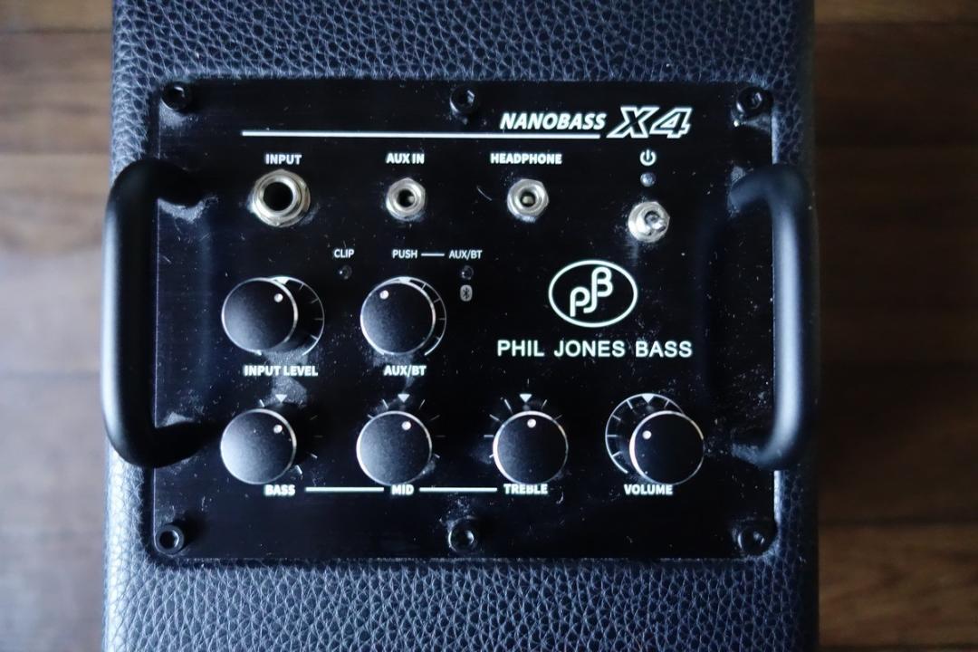 PJB（Phil Jones Bass）「NANOBASS X4」ブラック