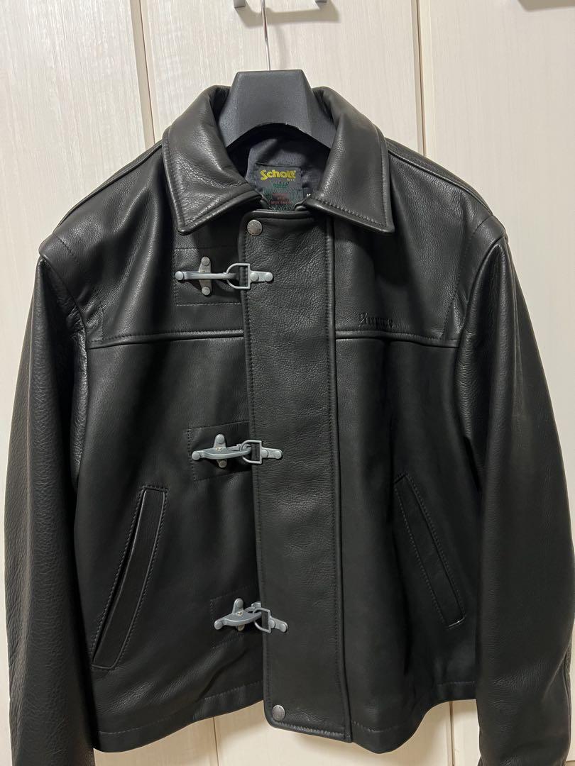 Supreme®/Schott® Leather Clip Jacket
