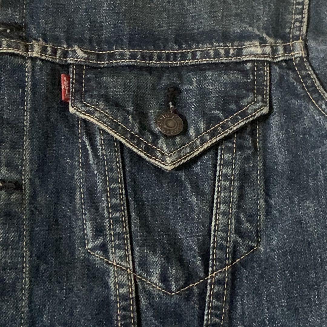 希少 XL Levi's BIGE 71557 3rd 復刻　Gジャン 日本製