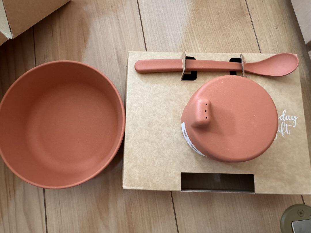 cink テラコッタ 子ども用食器セット
