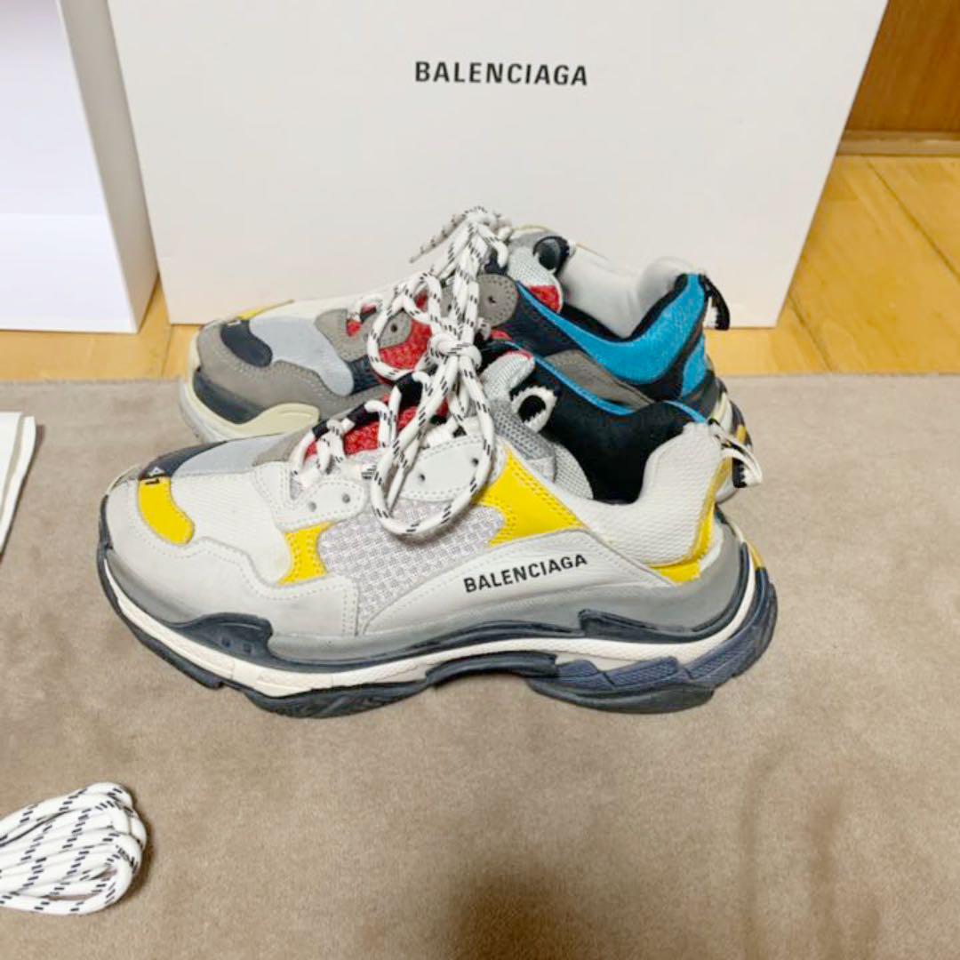 【美品】バレンシアガ TRIPLE S トリプルS 41 マルチカラー 【美品】バレンシアガ TRIPLE S トリプルS 41 マルチカラー