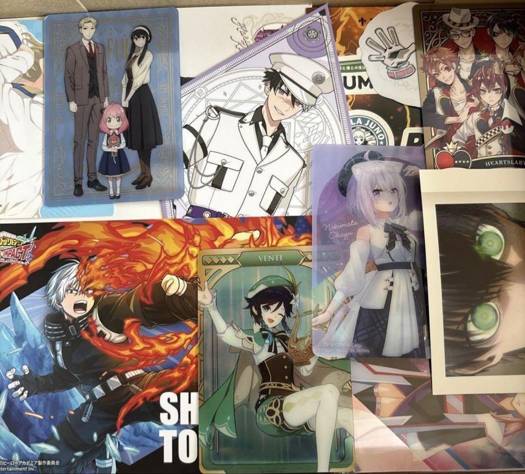 アニメ系グッズ 紙類 大量 まとめ売り 約1800点セット アニメグッズ まとめ売り 大量 セット