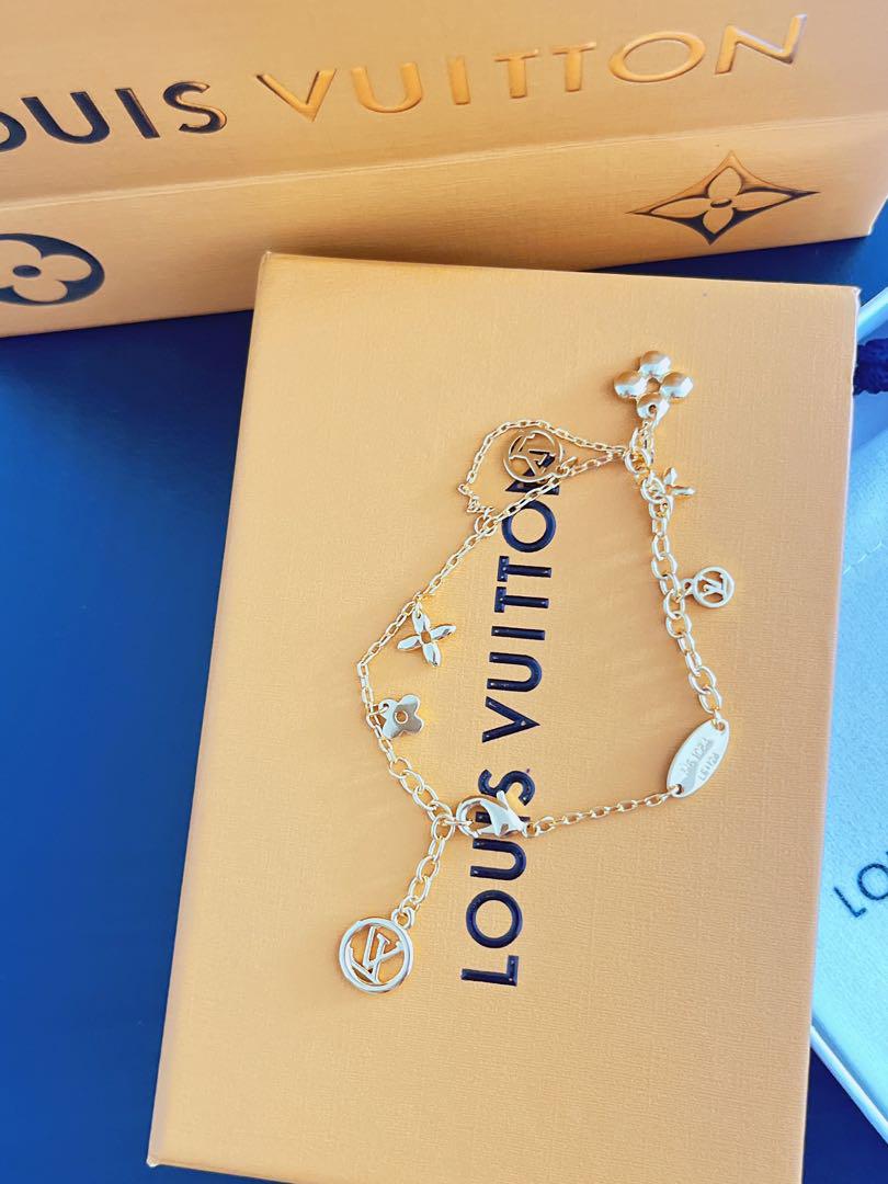 Louis Vuitton ゴールド チャーム ブレスレット