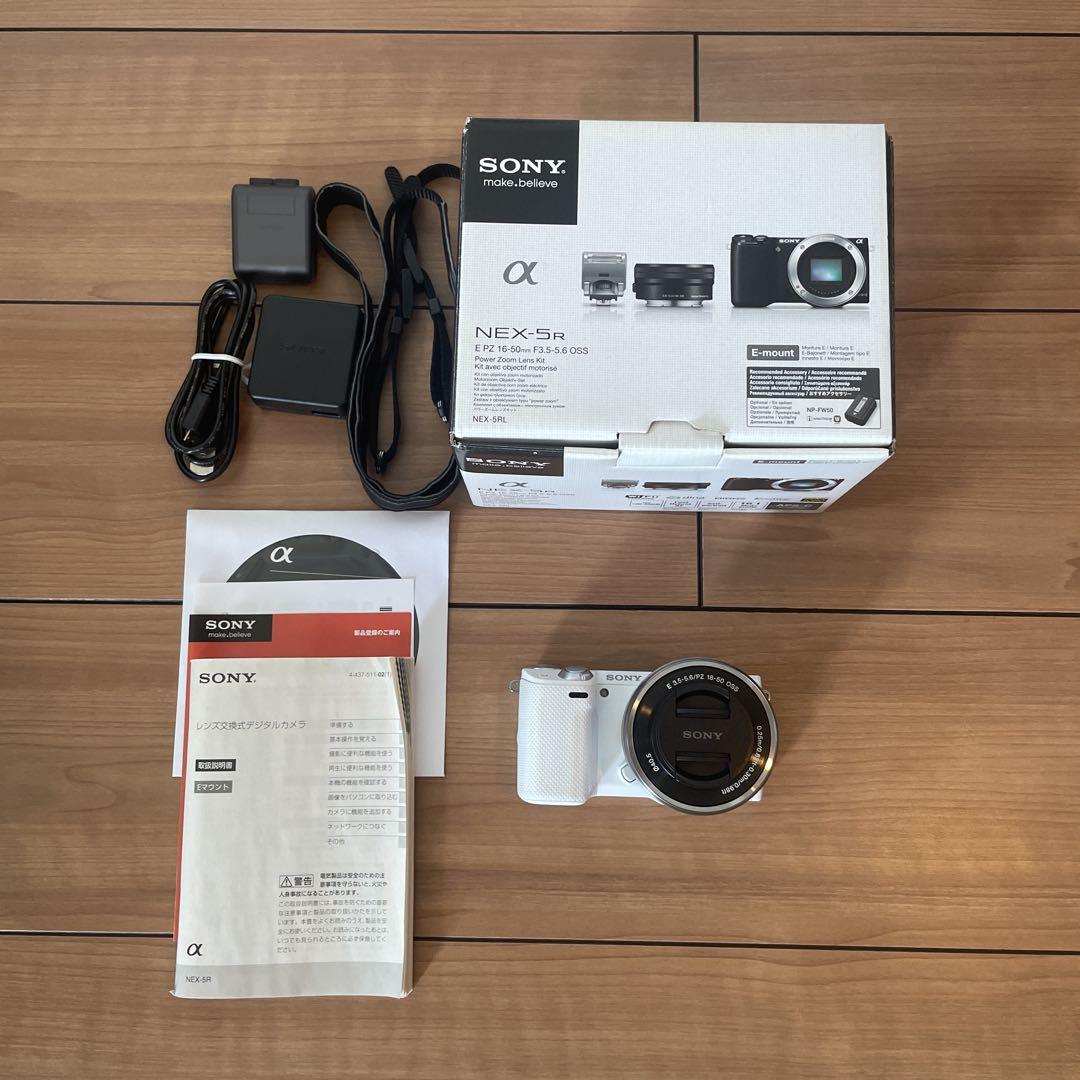 【価格改定】SONY NEX-5R カメラ ホワイト