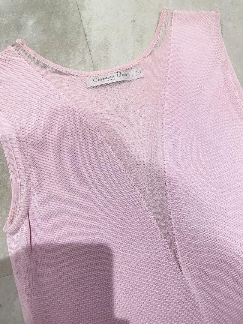 最終値下げ！美品！Christian Dior シースルートップス