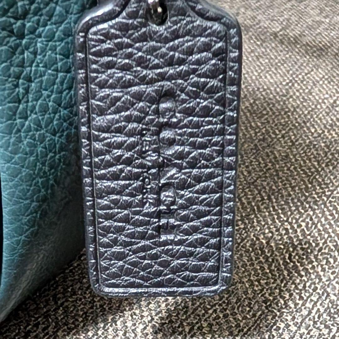 COACH トンプソン スモールカメラバッグ ショルダーバッグ グリーンブラック