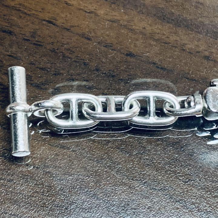 VINTAGE HERMESヴィンテージエルメス シェーヌダンクル キーホルダー