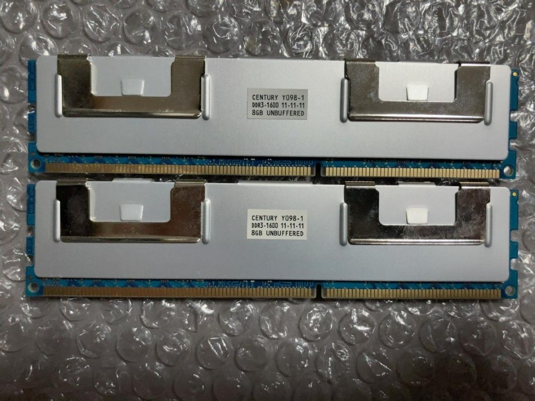 PC用メモリー 8GB×2枚組