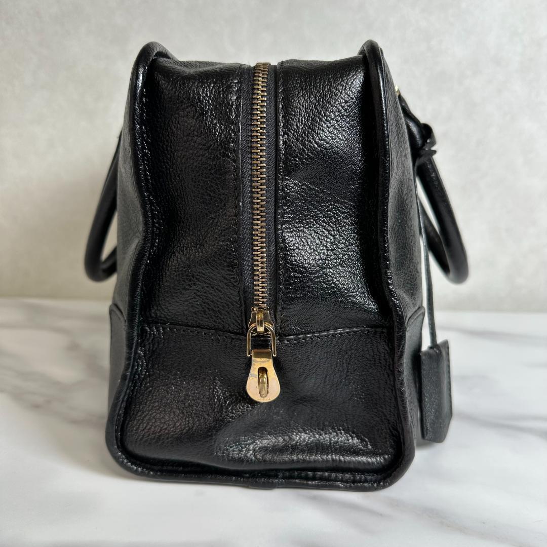 【美品】LOEWE ロエベ アマソナ36 ハンドバッグ レザー ブラック