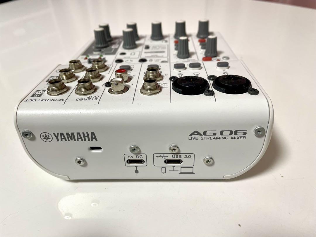 YAMAHA AG06MK2 アナログミキサー