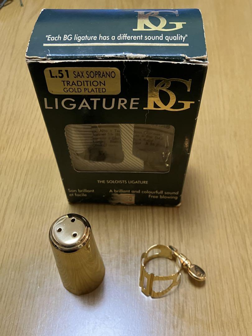 M. kib. 様専用☆BG L51 ソプラノサックス用リガチャー（旧型