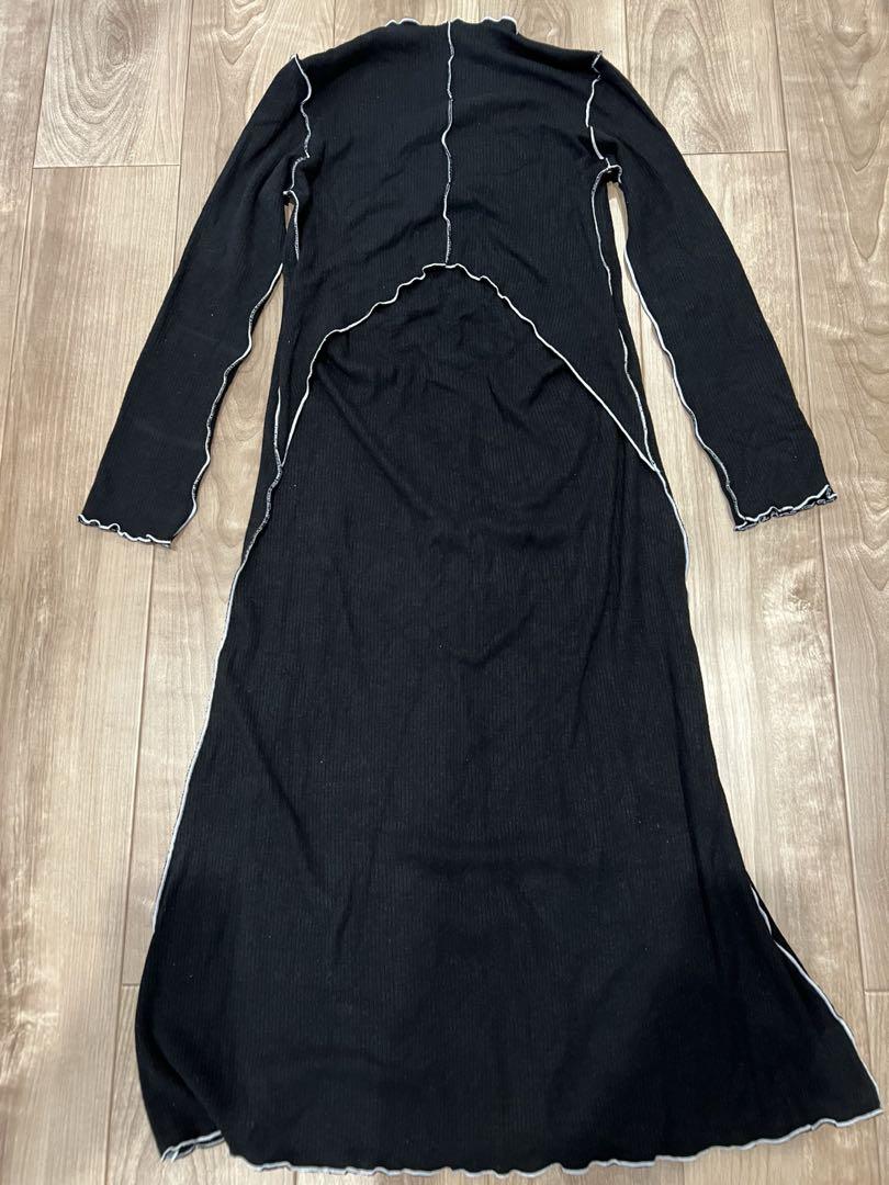 パールズ　授乳服　マタニティウェア　マタニティワンピース　2点セット
